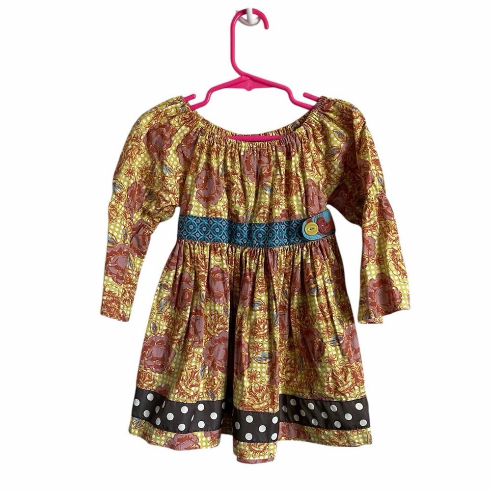 Matilda Jane Lovely West Palm Peasant Top Girls Size 6